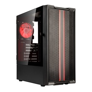 Kolink Inspire K12 ARGB Midi Tower Black, Transparent