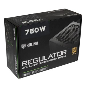 Kolink Regulator 80 PLUS Gold PSU, ATX 3.0, PCIe 5.0, modular - 750 Watts