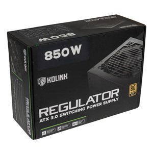 Kolink Regulator power supply unit 850 W 20+4 pin ATX ATX Black