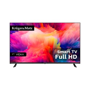 Krüger&Matz KM0243FHD-V3 TV 81.3 cm (32) HD Smart TV Wi-Fi Black