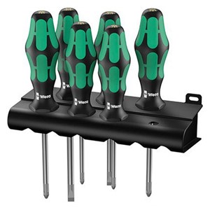 Kraftform Screwdriver Set + Holder, 6 pcs