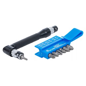 BGS Kutni odvijač sa 7 bitova s dvostrukim oštricama | vanjski šesterokutni pogon 6,3 mm (1 /4) | 8 kom.