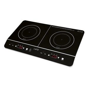 Lafe LAFKUC46380 hob Black Countertop 2 zone(s)