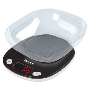 LAMART KITCHEN SCALES WITH BOWL LT7069