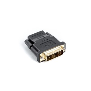 Lanberg AD-0013-BK cable gender changer HDMI DVI-D 18+1 Single Link Black