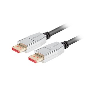 Lanberg CA-DPDP-20CU-0018-BK DisplayPort cable 20 PIN V1.4 1.8m 8K