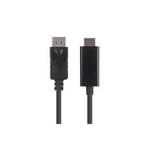 Lanberg CA-DPHD-11CC-0030-BK cable gender changer DisplayPort HDMI Black