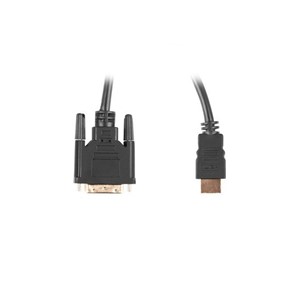 Lanberg CA-HDDV-20CU-0030-BK video cable adapter 3 m HDMI Type A (Standard) DVI-D Black