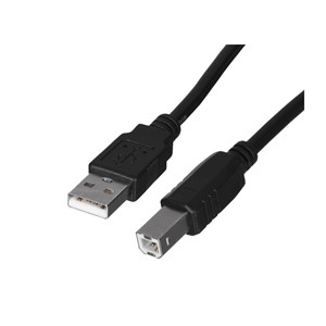 Lanberg CA-USBA-10CC-0018-BK USB cable USB 2.0 1.8 m USB B Black