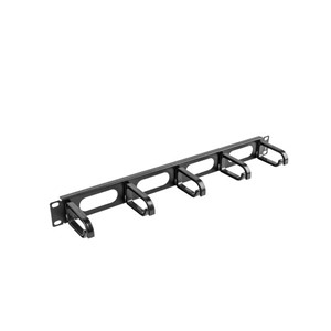 LANBERG CABLE ORGANISER 19 (1U, TYPE B, BLACK) AK-1205-B