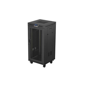 Lanberg FF01-6624-23BL rack cabinet 24U Freestanding rack Black