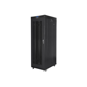 Lanberg FF01-8227-23BL rack cabinet 27U Freestanding rack Black