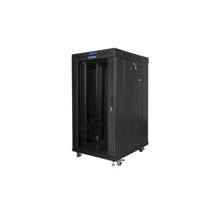 Lanberg FF01-8822-12BL rack cabinet 22U Freestanding rack Black