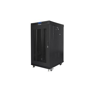 Lanberg FF01-8822-23BL rack cabinet 22U Freestanding rack Black