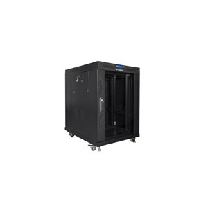 LANBERG FREE STANDING 19 RACK CABINET 15U 600x800 BLACK