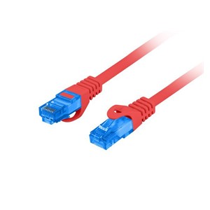 LANBERG PATCHCORD S /FTP CAT.6A 1M RED LSZH