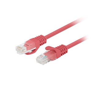 Lanberg PCF6-20CC-0025-R networking cable Red 0.25 m Cat6 U /UTP (UTP)