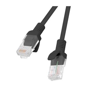 Lanberg PCU5-20CC-0050-BK networking cable Black 0.5 m Cat5e U /UTP (UTP)