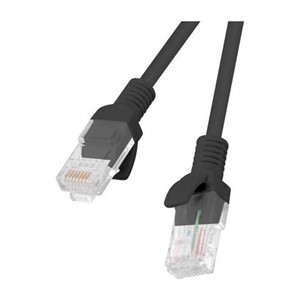 Lanberg PCU6-10CC-0200-BK networking cable Black 2 m Cat6 U /UTP (UTP)