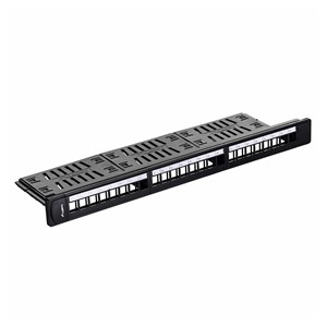 Lanberg PPKS-1124-B patch panel 1U