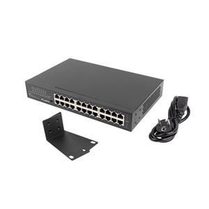 Lanberg Switch RSGE-24 Rack 19"  (24-port, 1Gb) 3