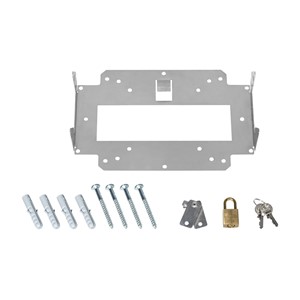 LANCOM Wall Mount + Lock (LN, Bulk 10) Metallic