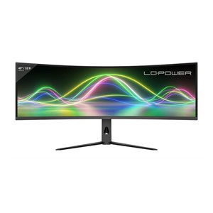 LC-Power LC-M49QCK computer monitor 124.5 cm (49) 5120 x 1440 pixels Dual QHD LCD Black