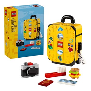 LEGO 40817 Yellow Travel Suitcase