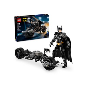 LEGO BATMAN 76273 Batman Construction Figure and the Bat-Pod Bike