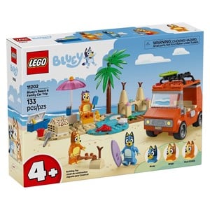 LEGO BLUEY 11202 Bluey's Beach & Family Car Trip