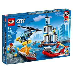 LEGO CITY 60308 SEASIDE POLICE AND FIRE MISSION