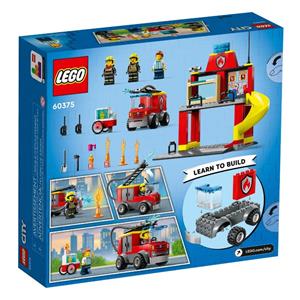 LEGO CITY 60375 FIRE STATION AND FIRE TRUCK 3