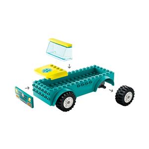 LEGO CITY 60403 EMERGENCY AMBULANCE AND SNOWBOARDER 6