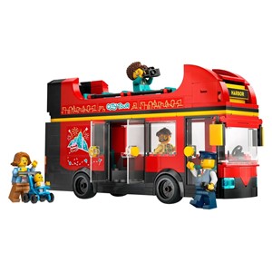 LEGO CITY 60407 Red Double-Decker Sightseeing Bus