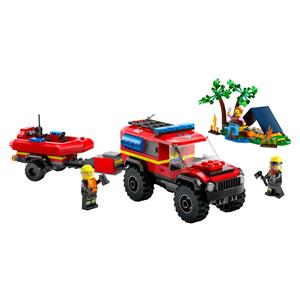 LEGO CITY 60412 4X4 FIRE TRUCK WITH RESCUE BOAT 4