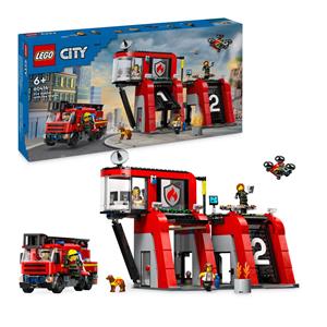 LEGO CITY 60414 FIRE STATION WITH FIRE TRUCK