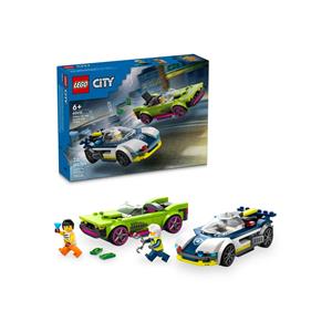 LEGO CITY 60415 POLICE CAR AND MUSCLE CAR CHASE