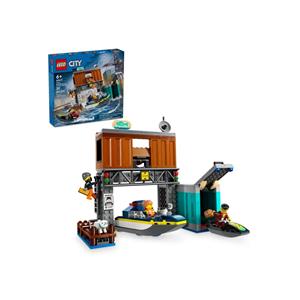 LEGO CITY 60417 Police Speedboat and Crooks' Hideout