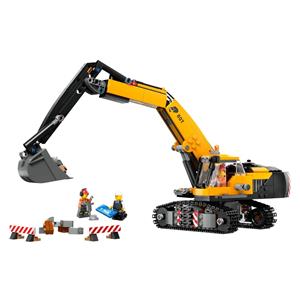 LEGO CITY 60420 Yellow Construction Excavator 8