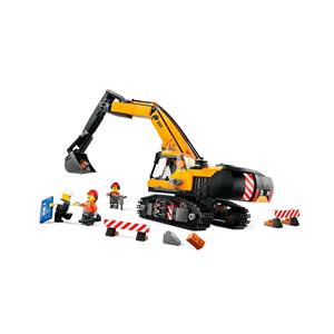 LEGO CITY 60420 Yellow Construction Excavator 9