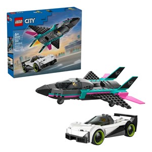 LEGO CITY 60489 Jet vs Car