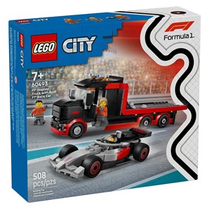 LEGO CITY 60493 F1 Display Truck with Audi F1 Race Car