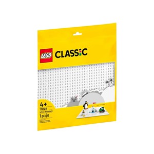 LEGO CLASSIC 11026 WHITE BUILDING PLATE