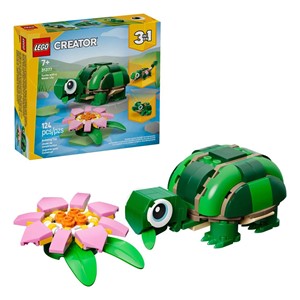 LEGO CREATOR 3 IN 1 31377 Turtle with a Water Lily Flower
