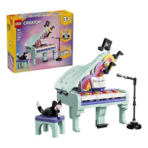 LEGO CREATOR 3 IN 1 31392 Music Decor Piano with Cat