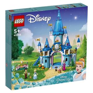 LEGO Disney Princess 43206 Cinderella and Prince Charming Castle