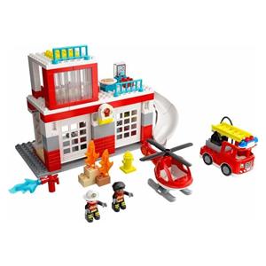 LEGO DUPLO 10970 FIRE STATION AND HELICOPTER 4