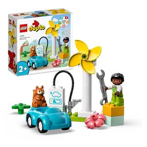 LEGO DUPLO 10985 WIND TURBINE AND ELECTRIC CAR