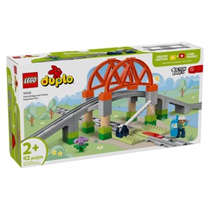 LEGO DUPLO TOWN 10426 Bridge and railway tracks - expansion set