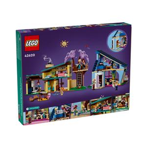 LEGO FRIENDS 42620 OLLY AND PAISLEY'S FAMILY HOUSES 3